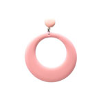 Large Round Enameled Flamenco Hoop Earrings. Pink 2.600€ #50034PENGRDRS